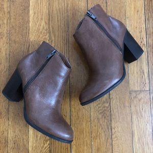 Aldo Brown Heeled Cigowiel Booties